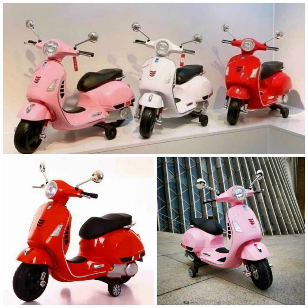Xe Máy Vespa Điện Cho Bé
