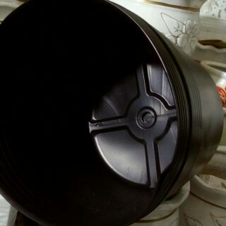 COMBO 10 CÁI CHẬU NHỰA KHÔNG CÓ LỖ LOẠI TO TRỒNG SEN,SÚNG- NUÔI CÁ.RỘNG 34CM - CAO 28CM