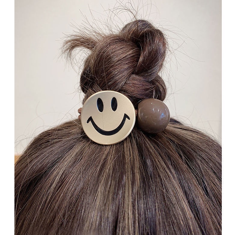 Dây Buộc Tóc Cao Su Co Giãn Tốt Thiết Kế Đơn Giản Dễ Thương Cho Nữ 2021