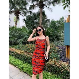 Đầm body 2 dây