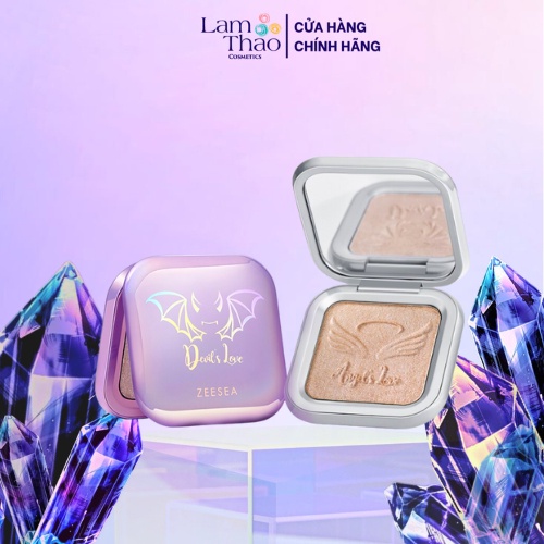 Phấn Phủ Kiềm Dầu Hỗ Trợ Bắt Sáng Zeesea Highlight Pressed Powder [ Nội Địa Trung ]