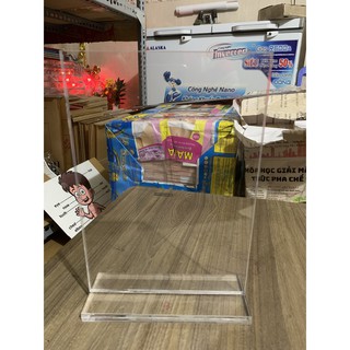 Menu Mica Đế Dày 10mm Sang Chảnh Cho Hội Nghị