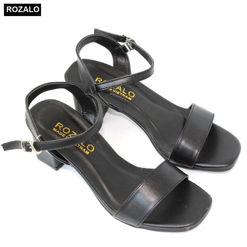 Giày sandal nữ cao gót 5P Rozalo R6000