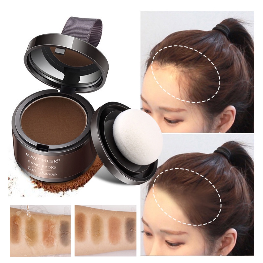 Bột làm phồng tóc ngay lập tức Che phủ gốc đen lên tự nhiên ngay lập tức chân tóc Phấn phủ che khuyết điểm cho tóc