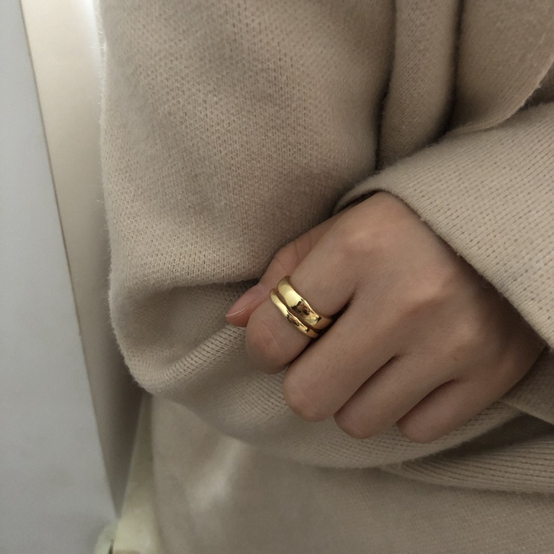 Nhẫn Thời Trang 19A1197ins Thiết Kế Độc Đáo Phong Cách Retro