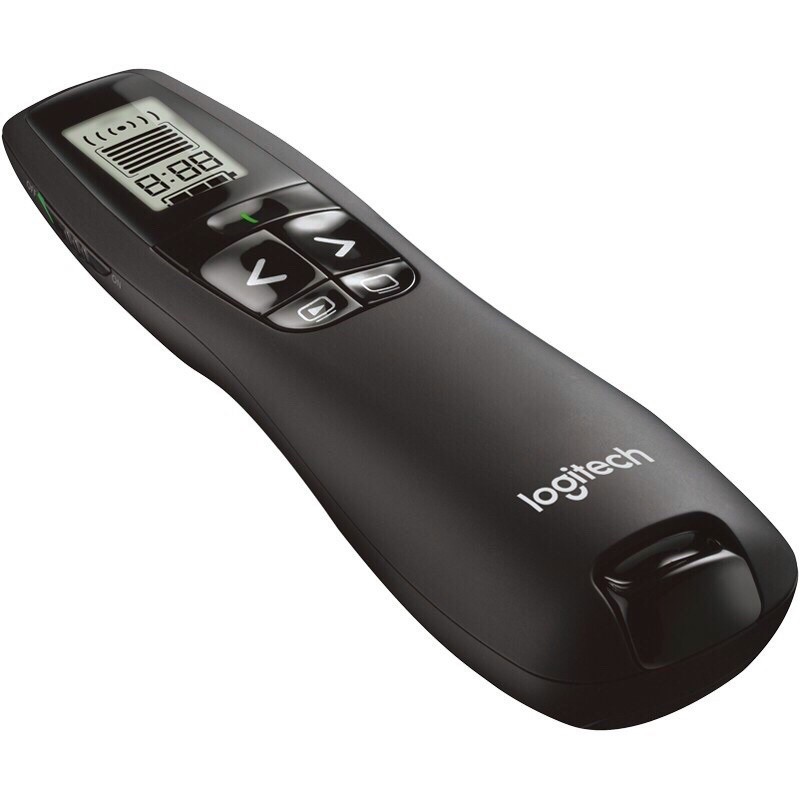 Bút chỉ slide R800 Logitech, tia lazer màu xanh, đỏ
