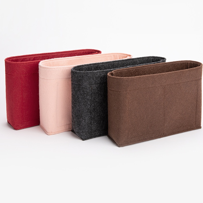 Túi chèn đựng mỹ phẩm EVERTONER cầm tay bằng vải nỉ cho túi Coach Charlie nữ