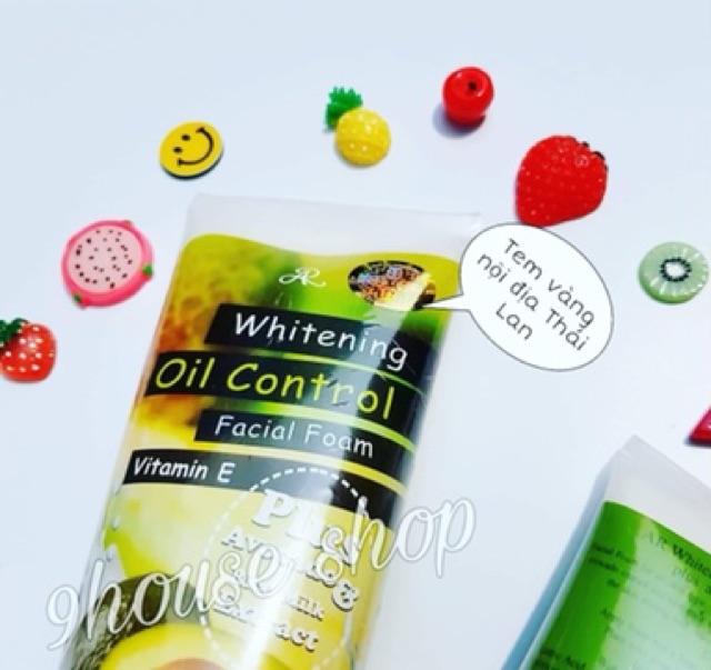 Sữa rửa mặt bơ Aron Whitening Oil Control | BigBuy360 - bigbuy360.vn