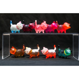 Mô hình set mèo neon 9 con tsum tsum