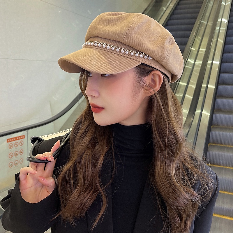 Mũ nồi phong cách cổ điển Nhật Hàn thời trang thu đông dành cho nữ