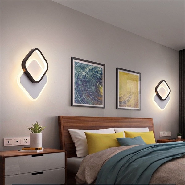 Đèn tường led Décor phong cách 2 vòng tròn đan xen TG1606