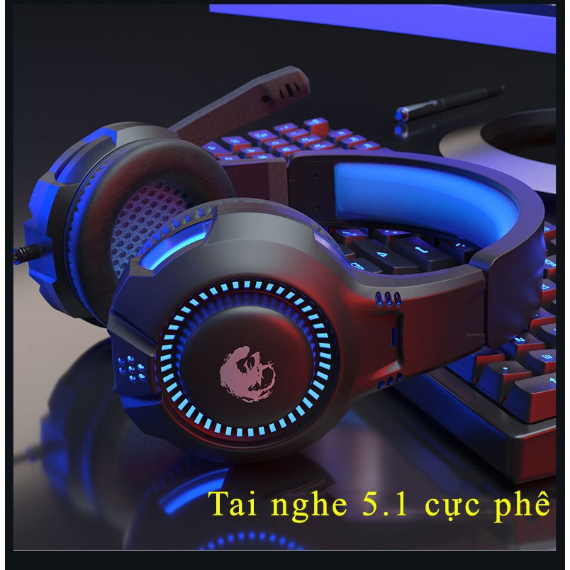 Combo Bộ bàn phím Dragon - Chuột Gaming - Tai nghe chụp tai Siêu Đẹp - Chuyên Game ( BH 12 tháng ) | BigBuy360 - bigbuy360.vn