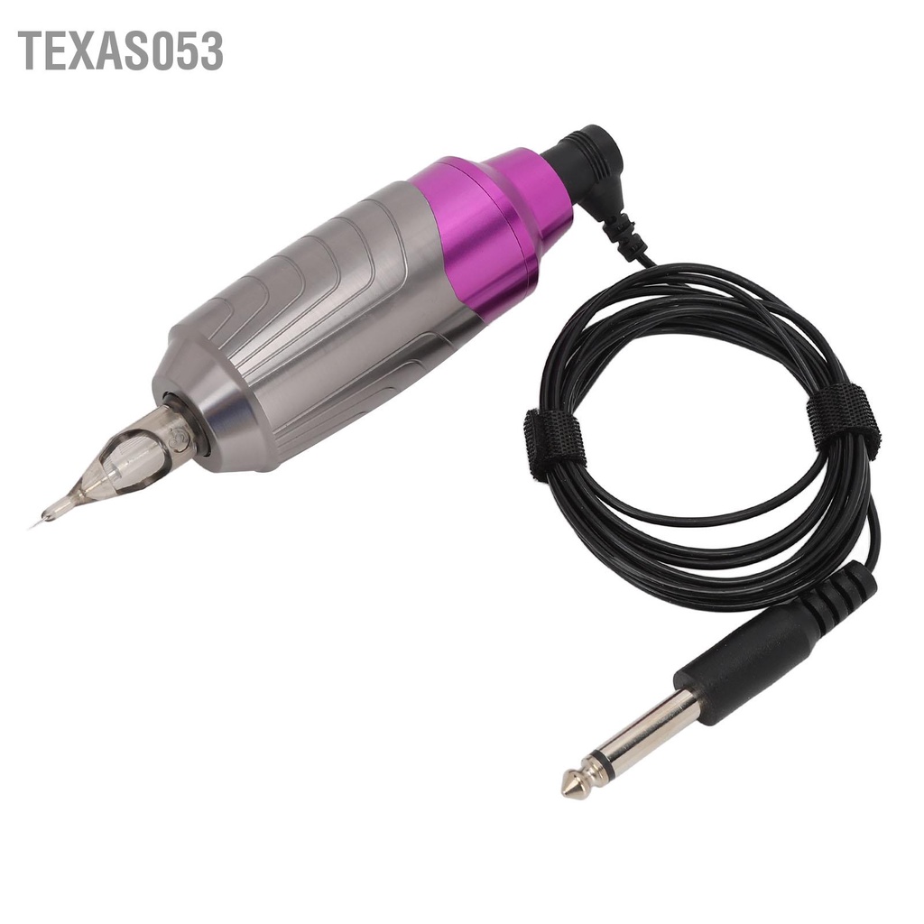 Texas053 Máy xăm RCA Dây móc hợp kim đồng PVC 2m 6.3mm đầu nam Phù cho thiết bị Giao diện