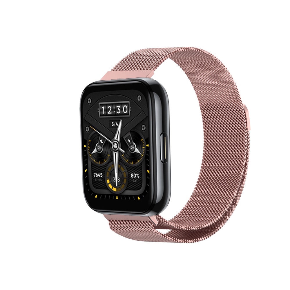Dây Đeo Inox Cho Đồng Hồ Thông Minh Realme Watch 2 Pro