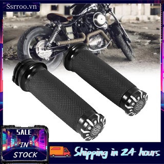 Tay nắm xe máy 1" Harley Softail Cruiser Chopper Black Us chuyên dụng