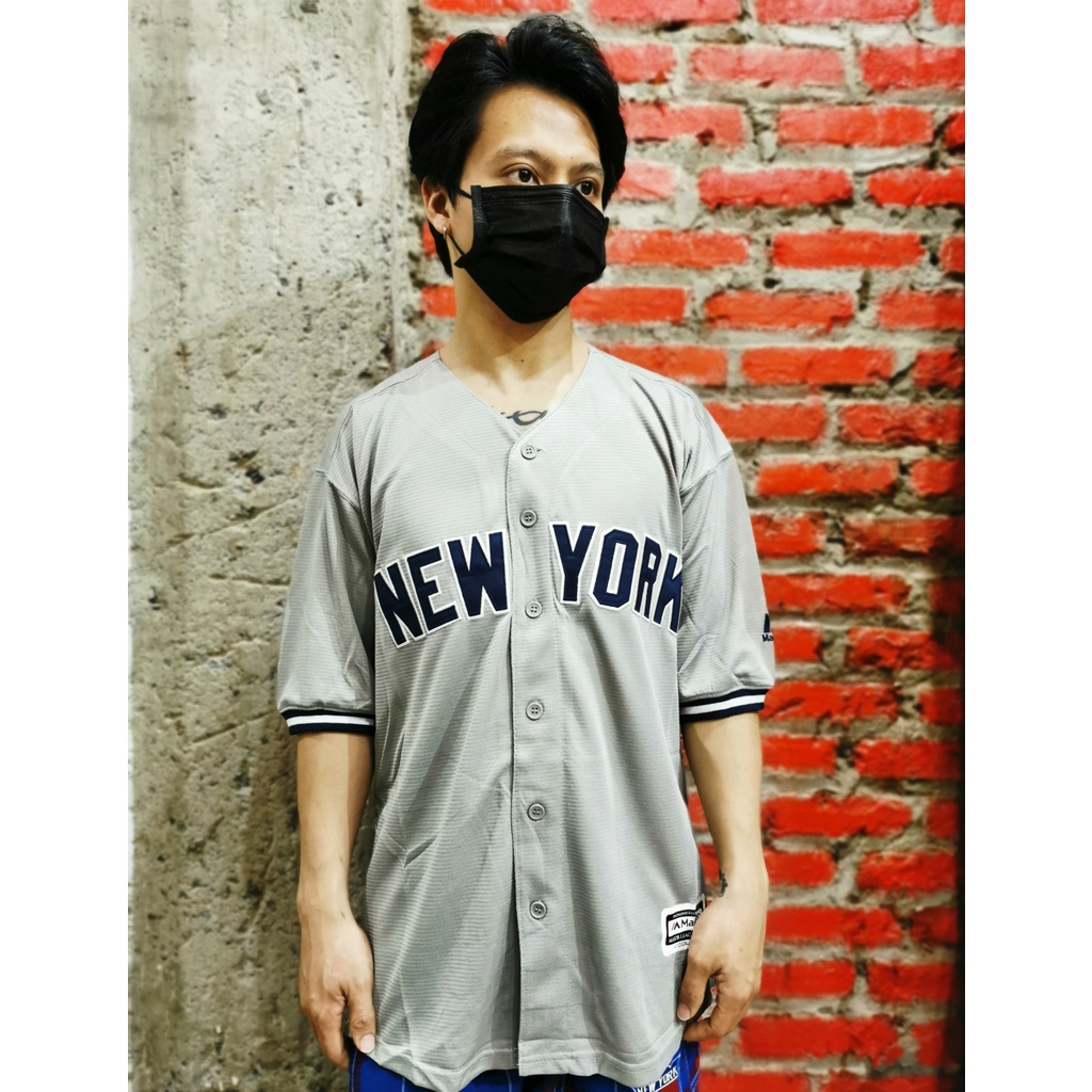 Áo bóng chày New york Ny Yankees mlb nam nữ streetwear unisex over size big hiphop kpop gym hot boy girl Áo bóng rổ