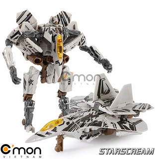 Robot biến hình C'MON TOYS Transformers STARSCREAM (trắng)