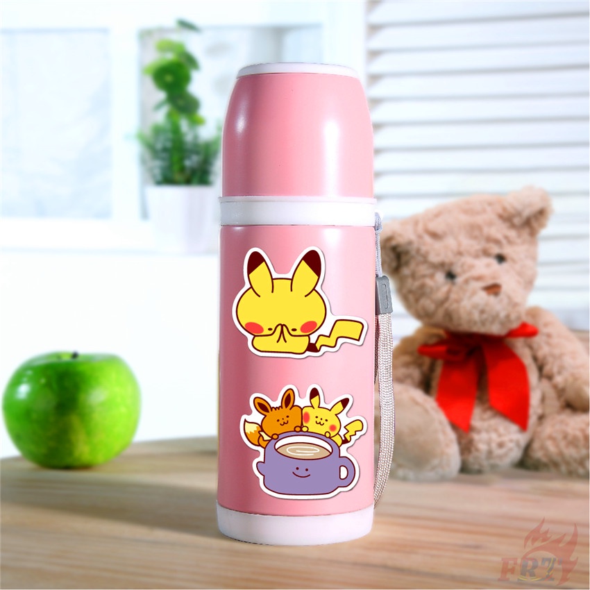 Set 35 Món Đồ Thời Trang ☆ Miếng Dán Trang Trí Hình Pokemon Go Series 01 ☆ Sticker Dán Tường Chống Thấm Nước Họa Tiết Doodle Hợp Thời Trang