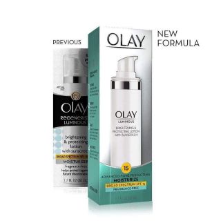 Serum dưỡng siêu trắng da #Olay Luminous Brightening & Protecting Lotion SPF15