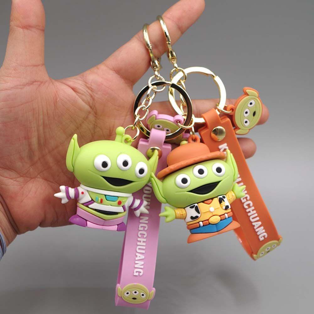 DARNELL Móc Khóa Hình Buzz Lightyear Hoạt Hình Đáng Yêu