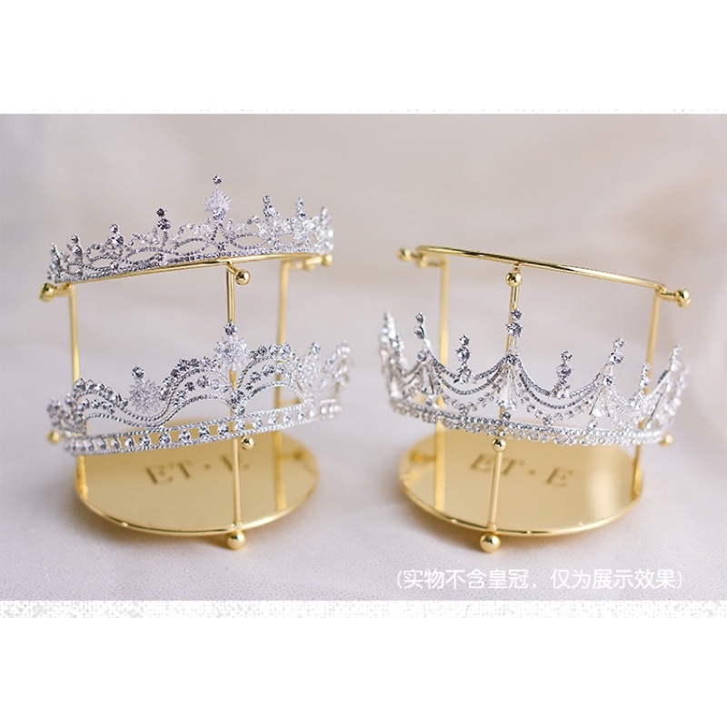 Kệ Chưng Bày Vương Miện 2 Tầng