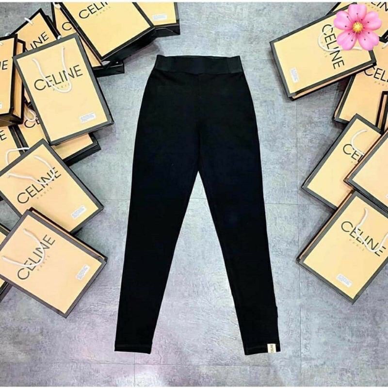 [ Mã FAMAYWA giảm 10K đơn 50K] Quần Legging Cạp Cao Phối Chun - Cực Kì Đẹp (Kèm Túi Giấy)
