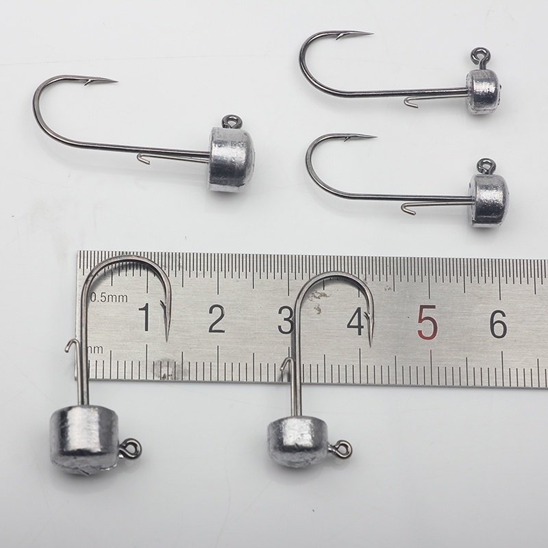 Set 10 Móc Câu Cá Giả Mềm Hình Nấm Chuyên Nghiệp