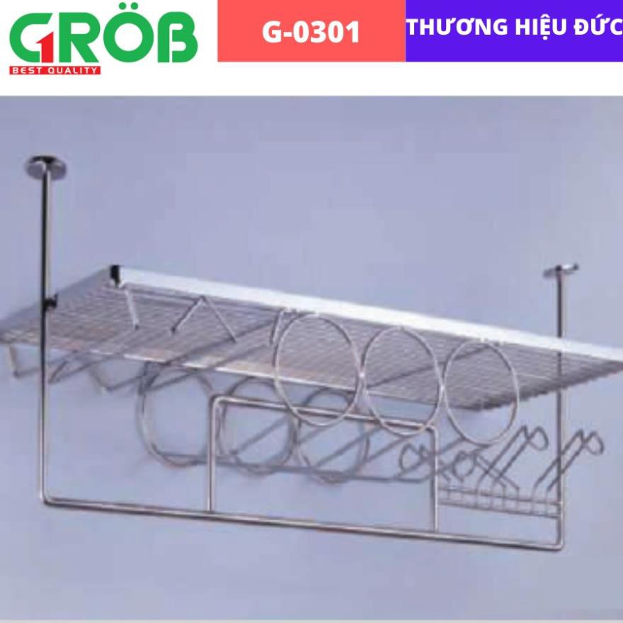 Giá treo ly rượu cho quầy bar  G-0301, G-0302 của hãng GROB, hàng nhập khẩu