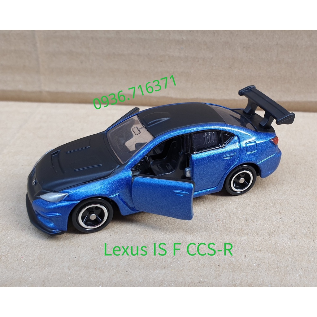 Mô hình siêu xe màu xanh mở được cửa tomica Nhật Bản