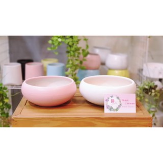 Chậu sứ trồng cây mẫu ang tròn