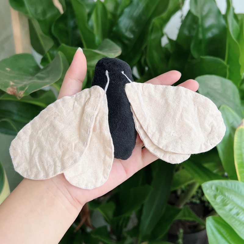 Ghim Cài Bướm bà già - sải cánh 20cm - Gấu Bông Đình May