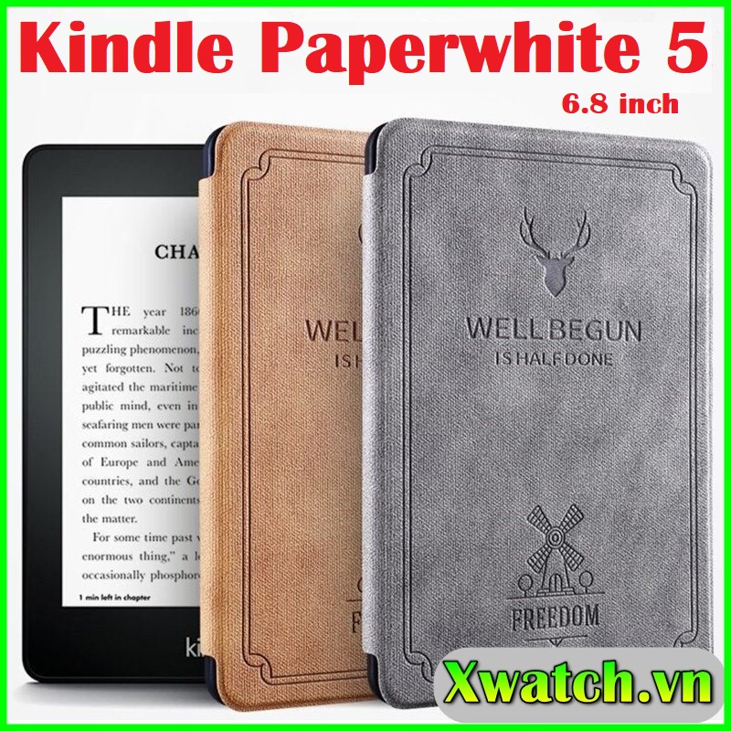 Bao da Hươu bảo vệ cho Amazon Kindle Paperwhite 5 thê hệ thứ 11 6.8 inch 2021