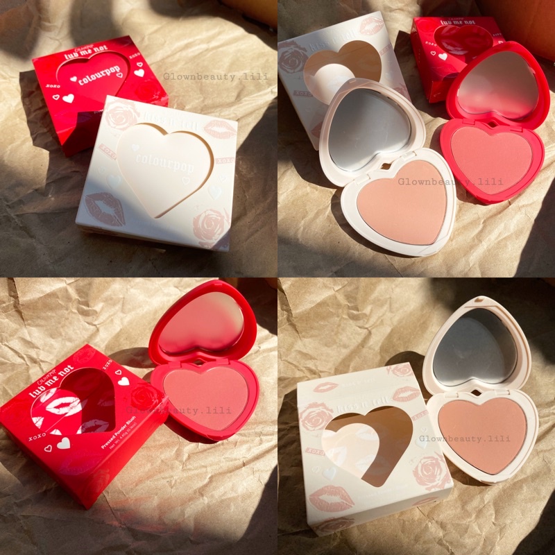 Má hồng Colourpop nhiều màu yes she did, drop a hat, Growth Flirt