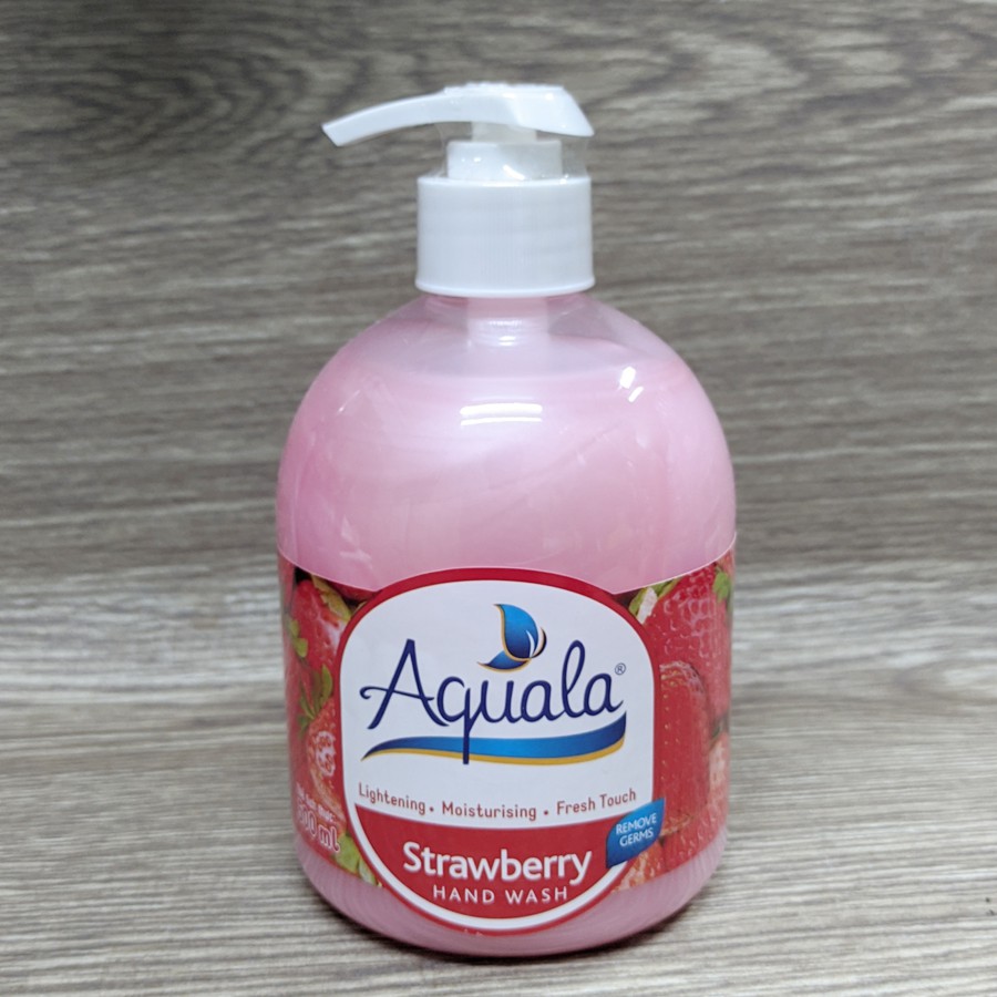 Sửa rửa tay Aquala chai 500ml, Có nhiều mùi, Sạch tay kháng khuẩn