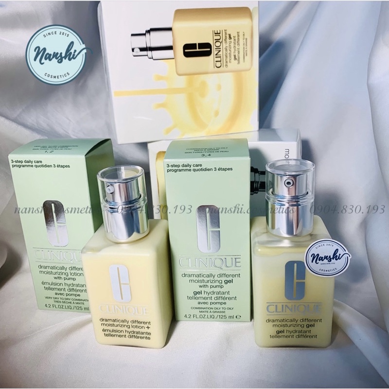 /Kem Dưỡng Ẩm Clinique Dramatically Different  Moisturizing Gel/ Lotion+ 125ml