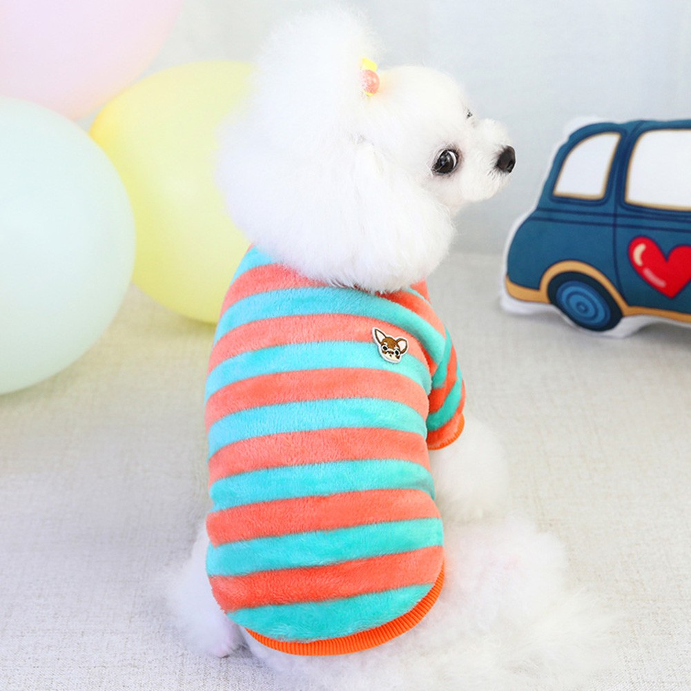 Áo Khoác Sọc Cho Thú Cưng
