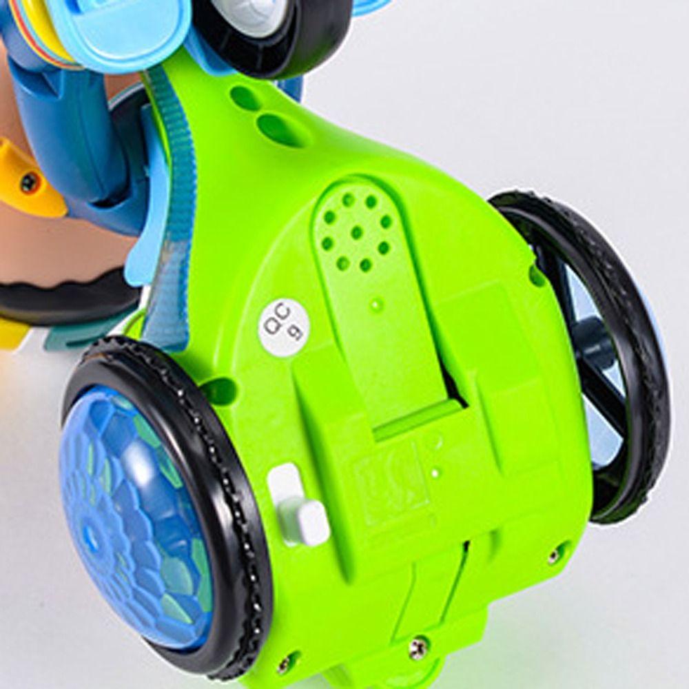 DYRUIDOJ Xe Ba Bánh Đồ Chơi Có Đèn LED Sáng Tạo Dễ Sử Dụng Làm Quà Tặng Sinh Nhật Giáng Sinh Cho Bé Trai Bé Gái