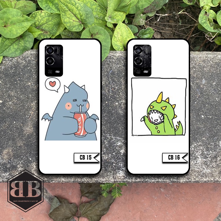 ỐP LƯNG KÍNH CƯỜNG LỰC OPPO A55 siêu đáng yêu