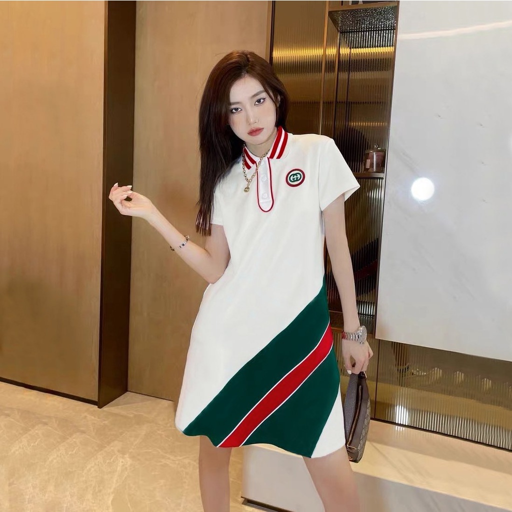 Đầm Suông Guc.ci Sang Xịn Mịn Chuẩn Hàng Xuất Dư, Chất Vải Mềm Mịn.