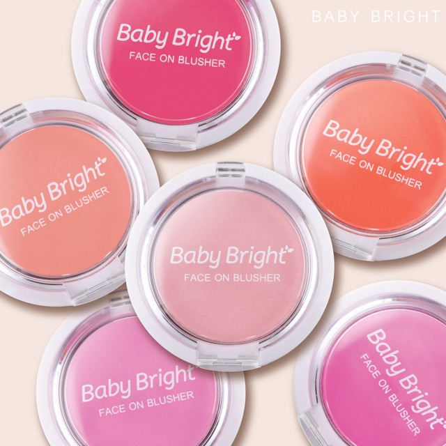 Phấn má hồng Baby Bright Face On Blusher 5g | BigBuy360 - bigbuy360.vn