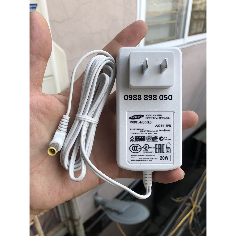 Adapter nguồn màn hình samsung 14v 1.43A