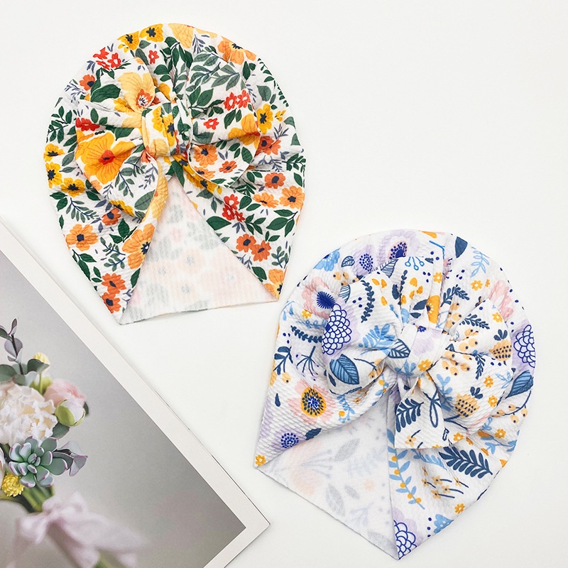 Mũ Trùm Đầu Vải Cotton Mềm Mại Co Giãn Nhiều Màu Sắc Cho Bé