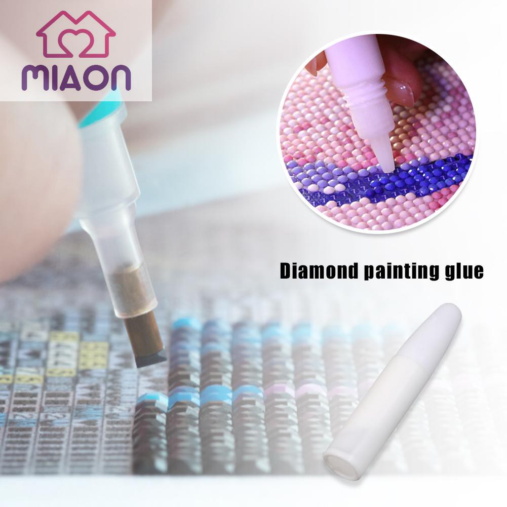 Chai keo trong suốt 3ml dùng làm tranh đính đá thủ công tự làm