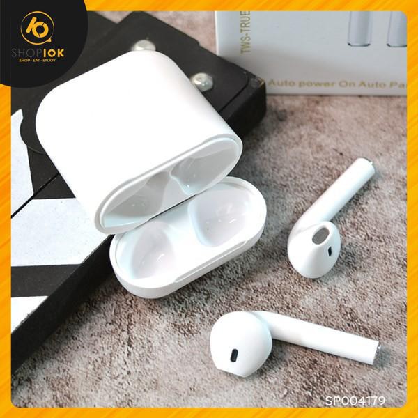 Tai nghe Bluetooth i12 Cảm Ứng Cực Nhạy Tăng Chỉnh Âm Lượng SP004179