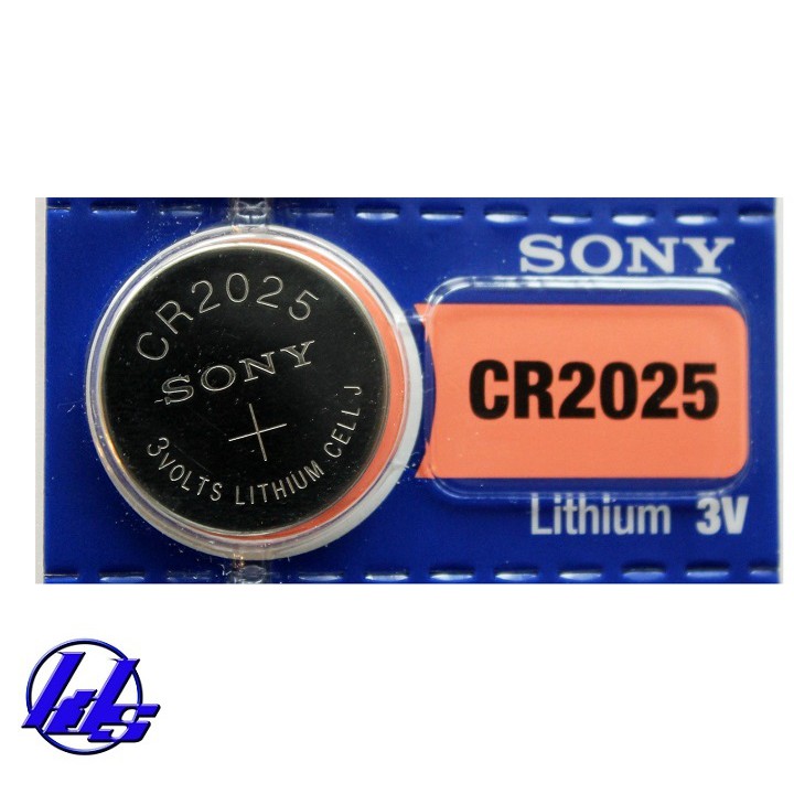 Pin CR2025 Sony lithium 3V (Pin CMOS) Vỉ 1 viên - Made in Indonesia