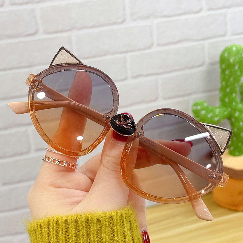 Kính Mát Bảo Vệ Tai WMES15H Họa Tiết Hoạt Hình Thời Trang Đi Biển Cho Bé Gái