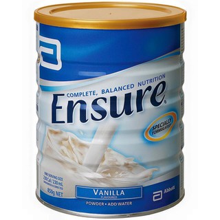 Sữa bột Ensure Úc hương vani hộp 850g