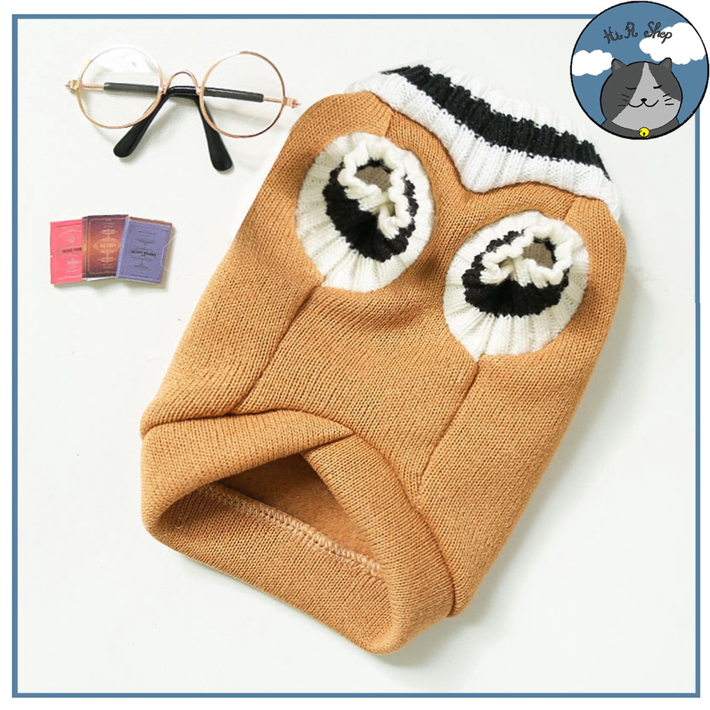 (9 Size) Áo Len Chó Mèo Áo Dệt Kim Không Tay Thời Trang Dành Cho Thú Cưng