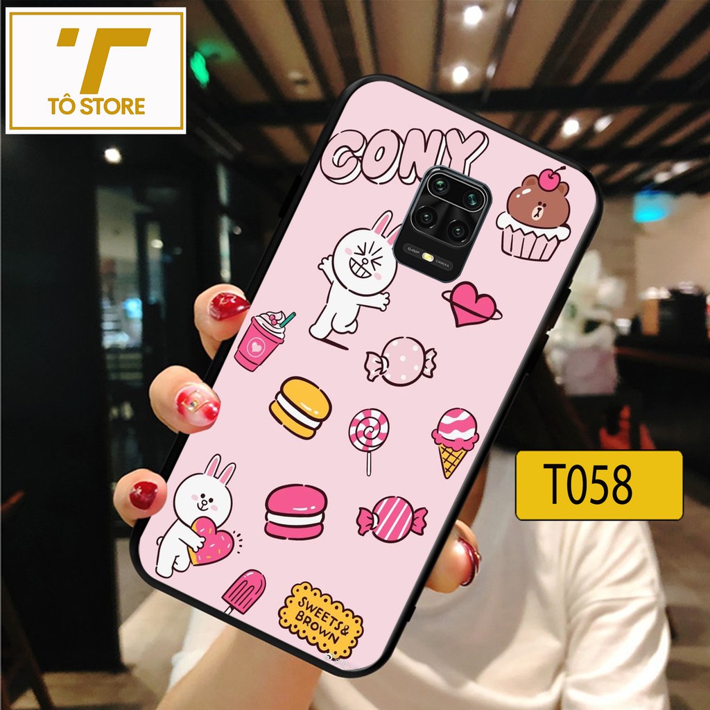 Ốp lưng điện thoại Xiaomi Redmi Note 9 - Note 9s - Note 9 Pro in hình siêu đáng yêu.