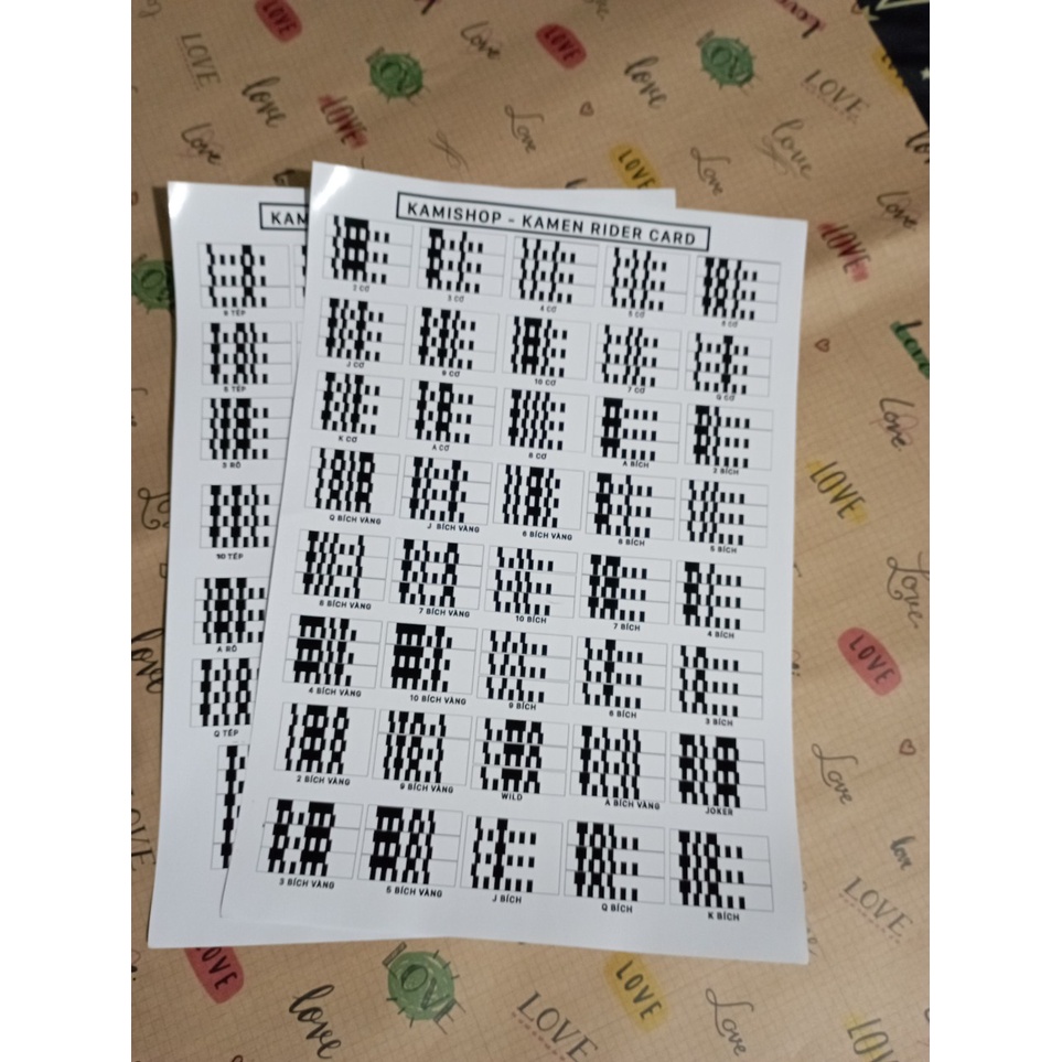 Bộ Mã Chế Đọc Trong Driver Cho Các Dòng Card Kamen Rider - Card Goseiger - Card Rouze Blade - KAMISHOP